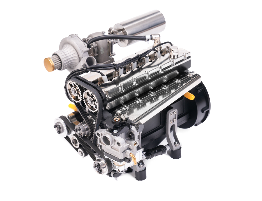  GS-L6 1/5 Scale 28CC Inline 6-Cylinder DOHC 4-Stroke Water-Cooled Gasoline IC Engine Model