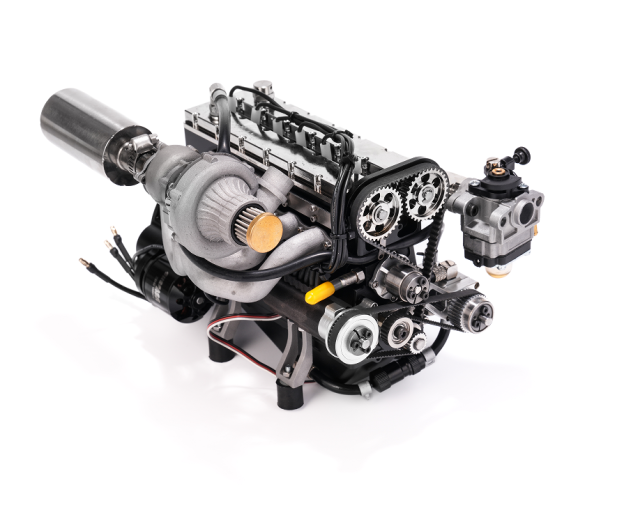  GS-L6 1/5 Scale 28CC Inline 6-Cylinder DOHC 4-Stroke Water-Cooled Gasoline IC Engine Model