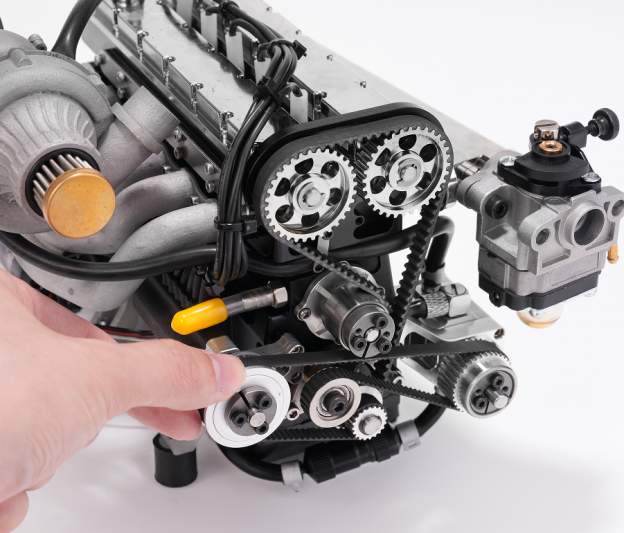  GS-L6 1/5 Scale 28CC Inline 6-Cylinder DOHC 4-Stroke Water-Cooled Gasoline IC Engine Model