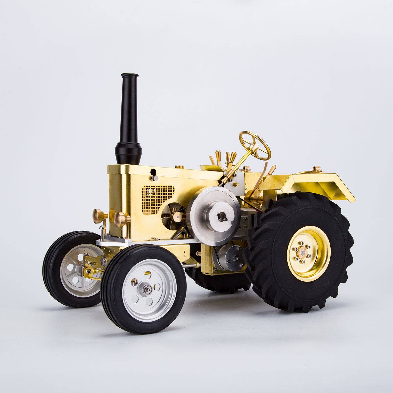 Gas-Powered Agricultural Farm Tractor Model