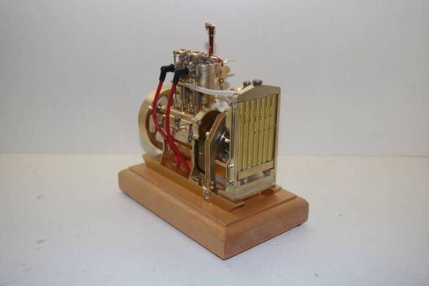 H74 5cc 4-Stroke 2-Cylinder Water Cooled Gasoline Internal Combustion Engine Model