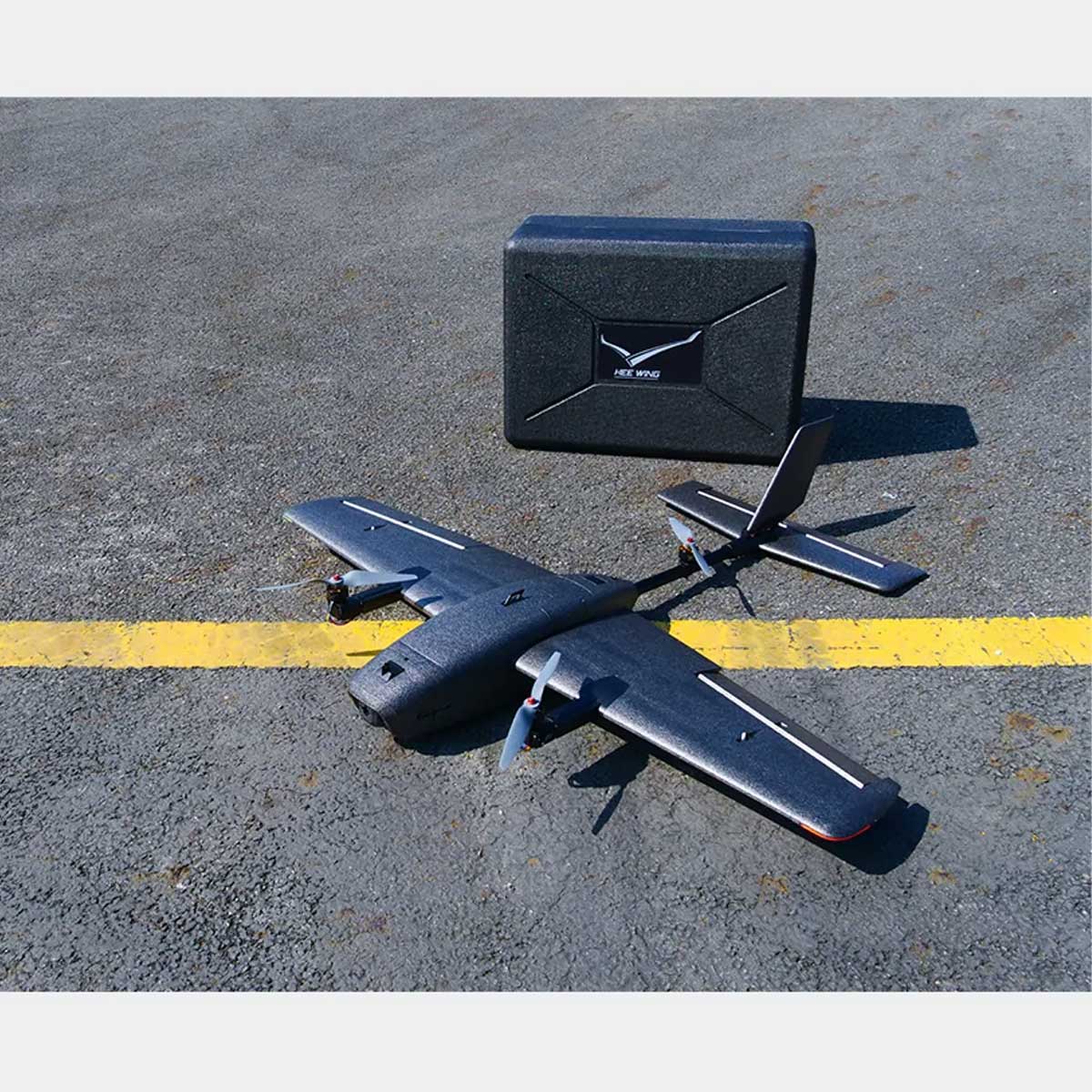 HEEWING Cruza T2 VTOL 2.4G EPP Fixed-Wing RC Aircraft with FPV Camera Mount and Flight Controller