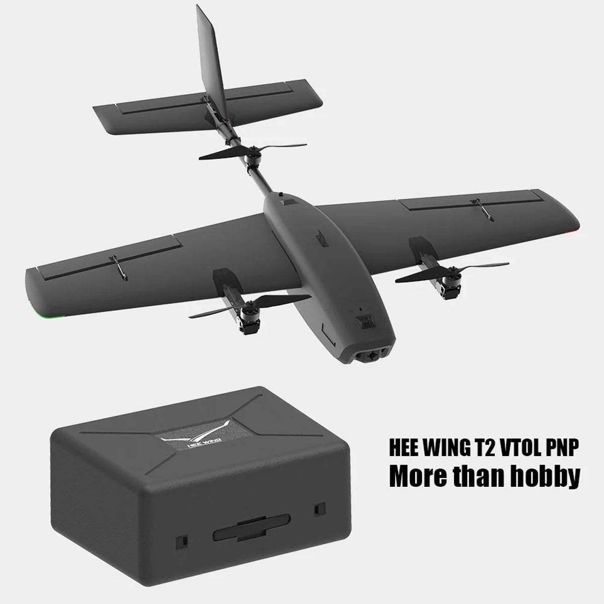 HEEWING Cruza T2 VTOL 2.4G EPP Fixed-Wing RC Aircraft with FPV Camera Mount and Flight Controller