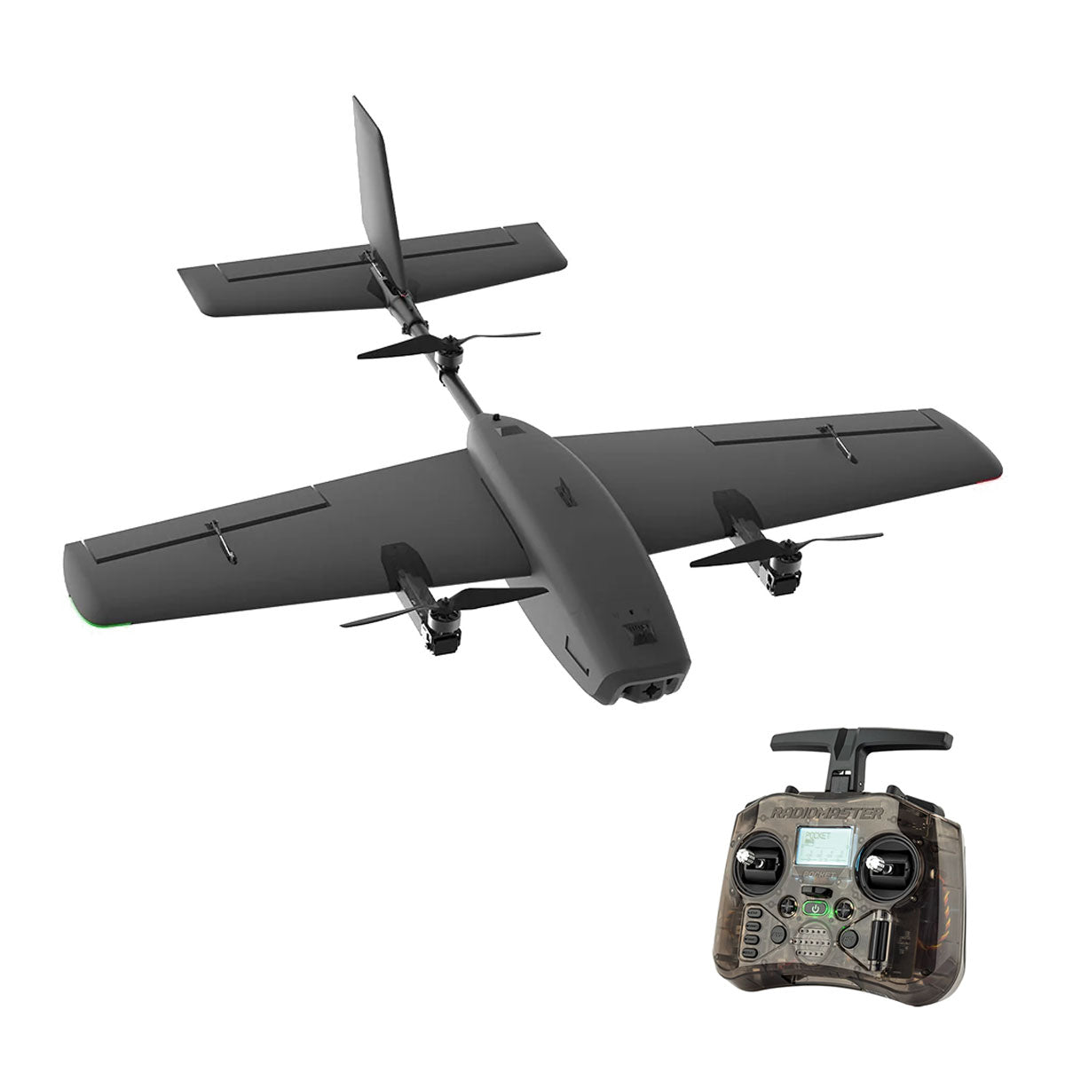 HEEWING Cruza T2 VTOL 2.4G EPP Fixed-Wing RC Aircraft with FPV Camera Mount and Flight Controller