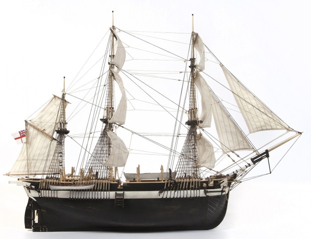 HMS Terror Ship Model Kit 