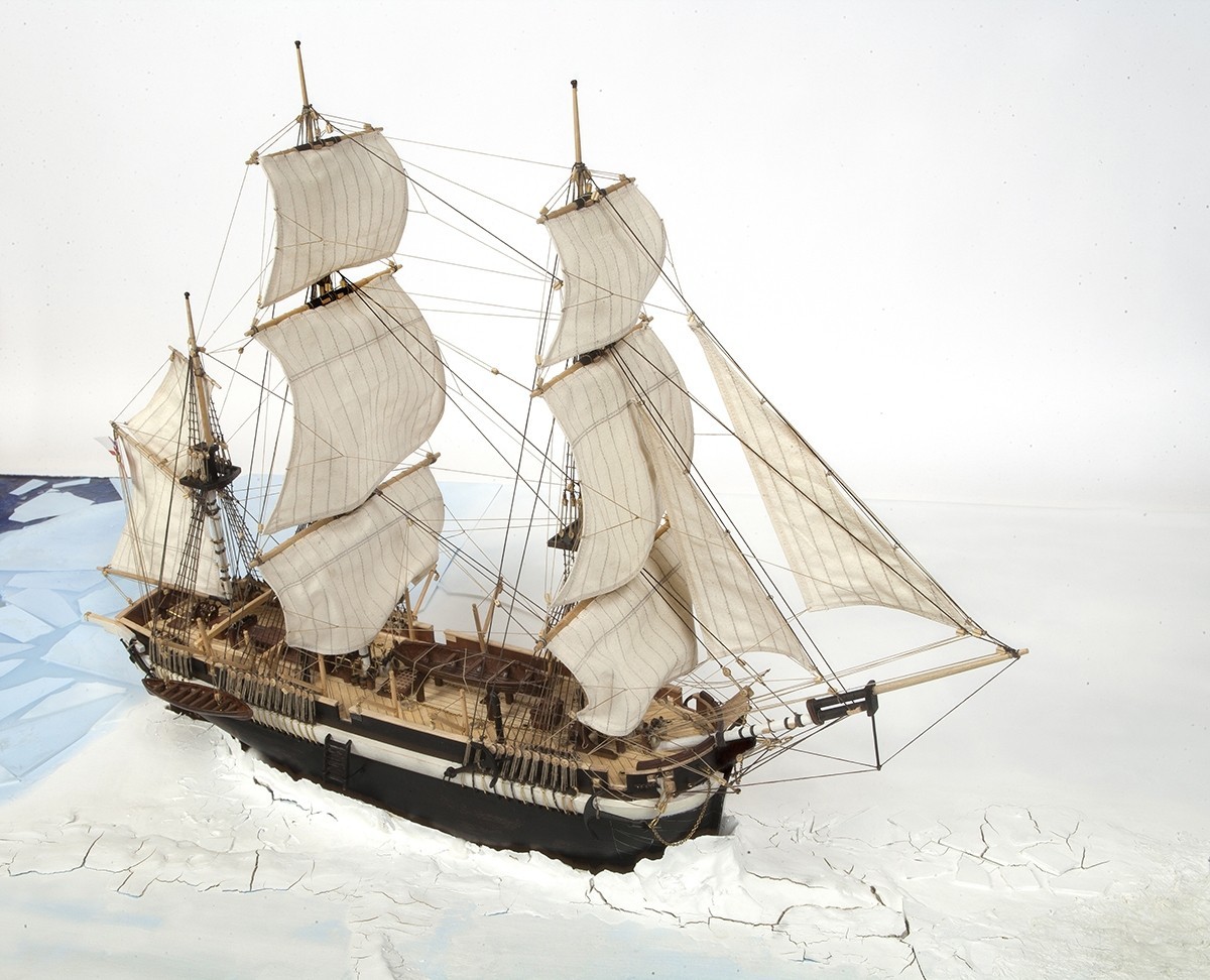 HMS Terror Ship Model Kit 