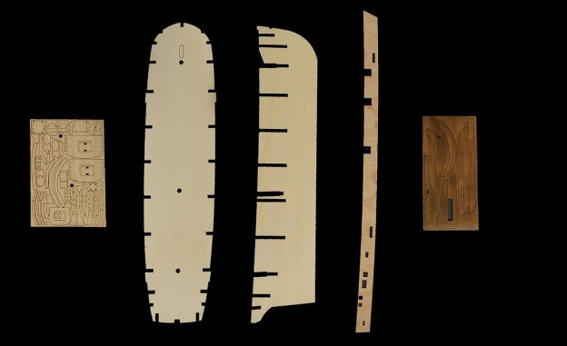 HMS Terror Ship Model Kit 