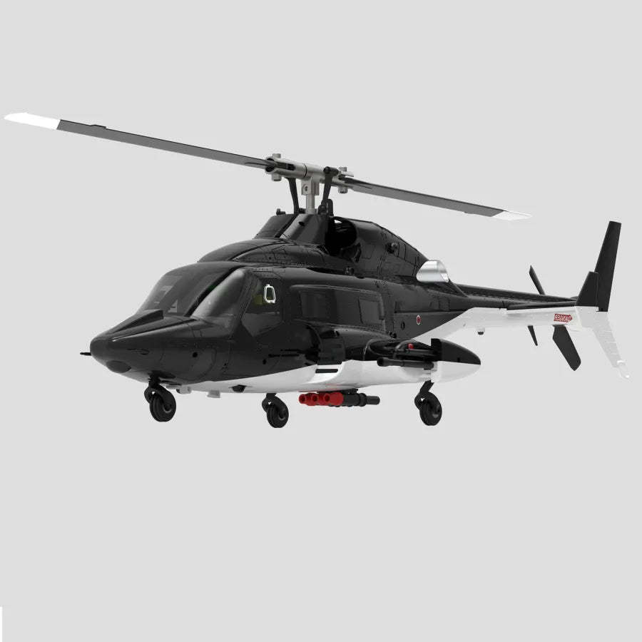 WOLFBUSH AW-911 Airwolf 1/34 Scale RC Helicopter Smart GPS 2.4G 9CH 6G/3D Stunt RC Airplane