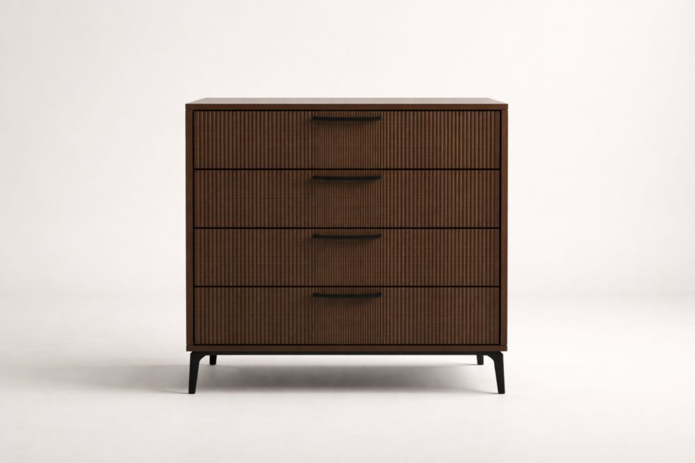 Cassettiera in Legno con Quattro Cassetti-Nestelivo