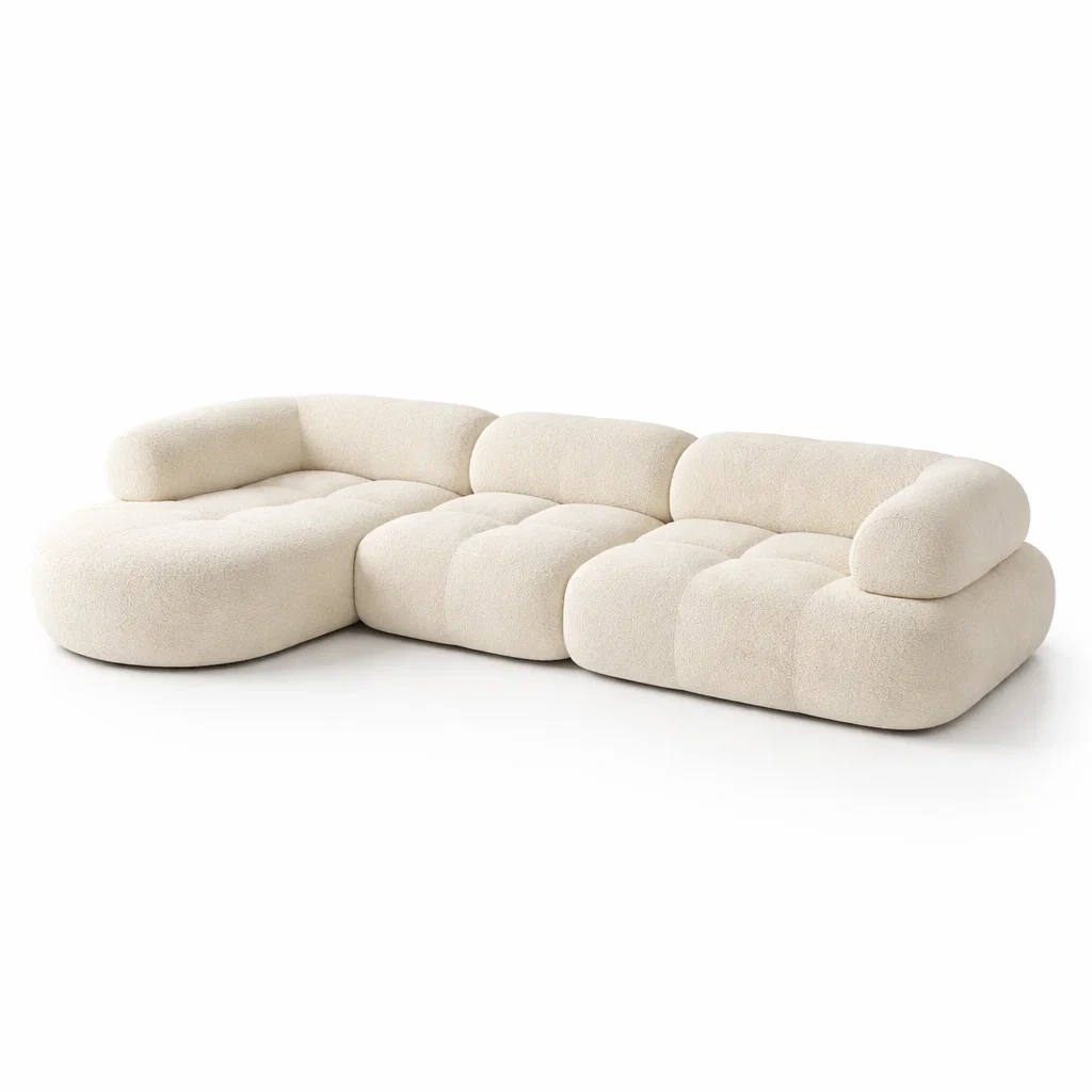 Divano Modulare Avorio-habistay