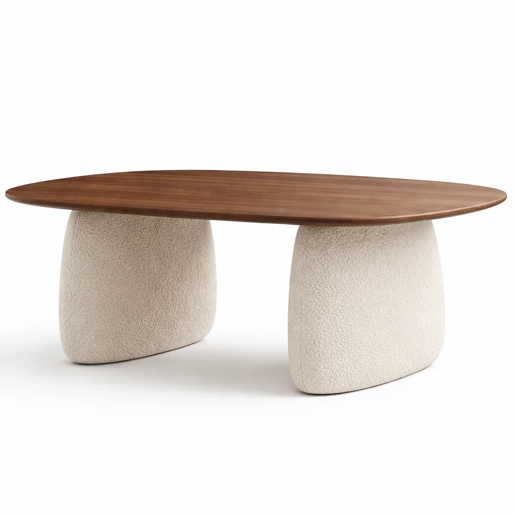 Tavolino da salotto con piano in legno-habistay