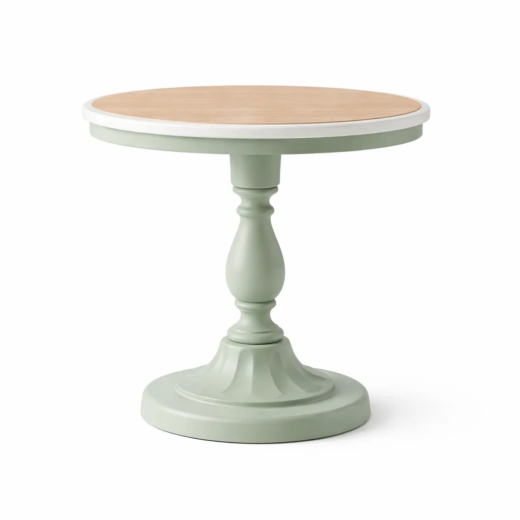 Tavolino rotondo con base centrale-habistay