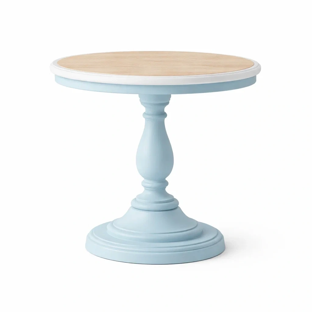 Tavolino rotondo con base centrale-habistay