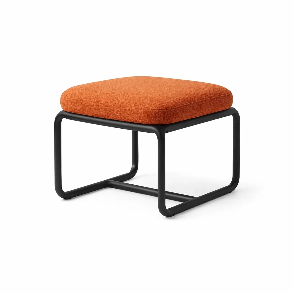 Sedia imbottita con struttura minimal-habistay