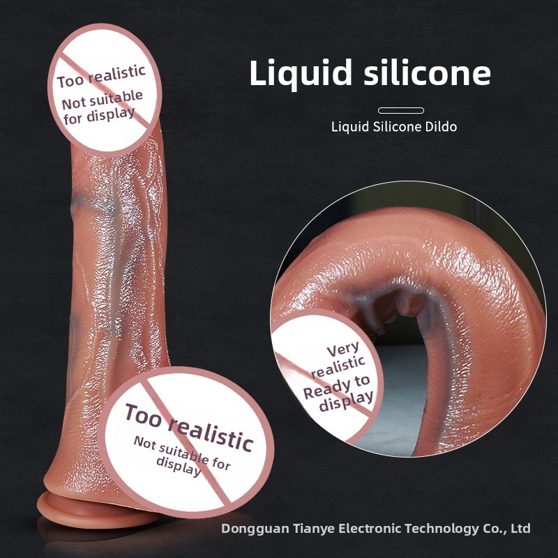 Lifelike Silicone Dildo