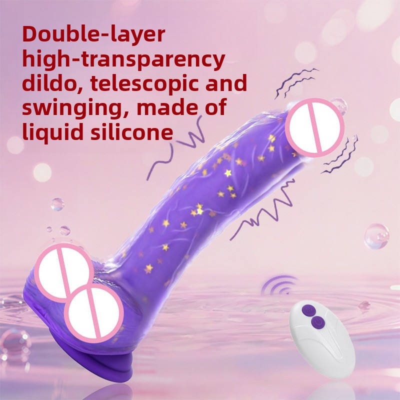 JeliVoy Thrusting Dildo Vibrator, Deep & Powerful