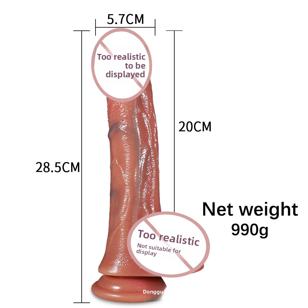 Lifelike Silicone Dildo