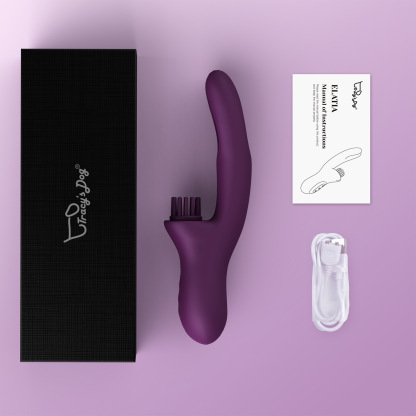 Elatia Thrusting Rabbit Vibrator with 10 Modes