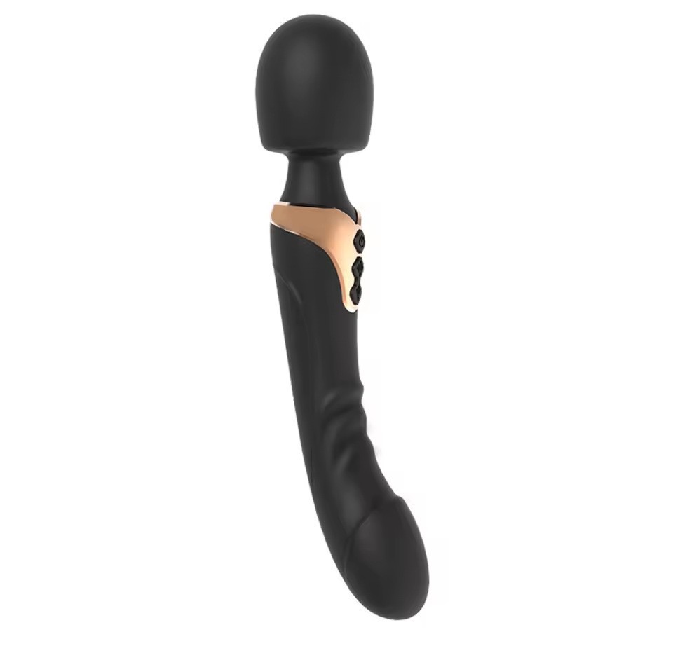 Women's dual-head strong vibration AV vibrator, female G-spot masturbation massage toy, wholesale products, foreign trade cross-border hot item