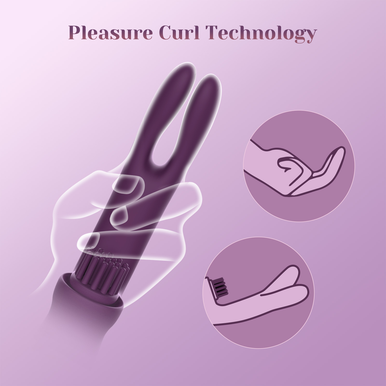 Elatia Thrusting Rabbit Vibrator with 10 Modes