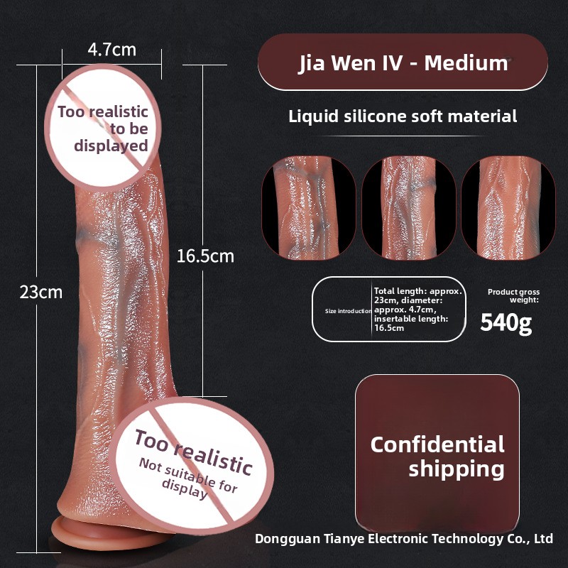 Lifelike Silicone Dildo