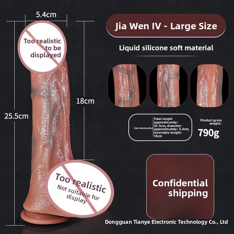 Lifelike Silicone Dildo