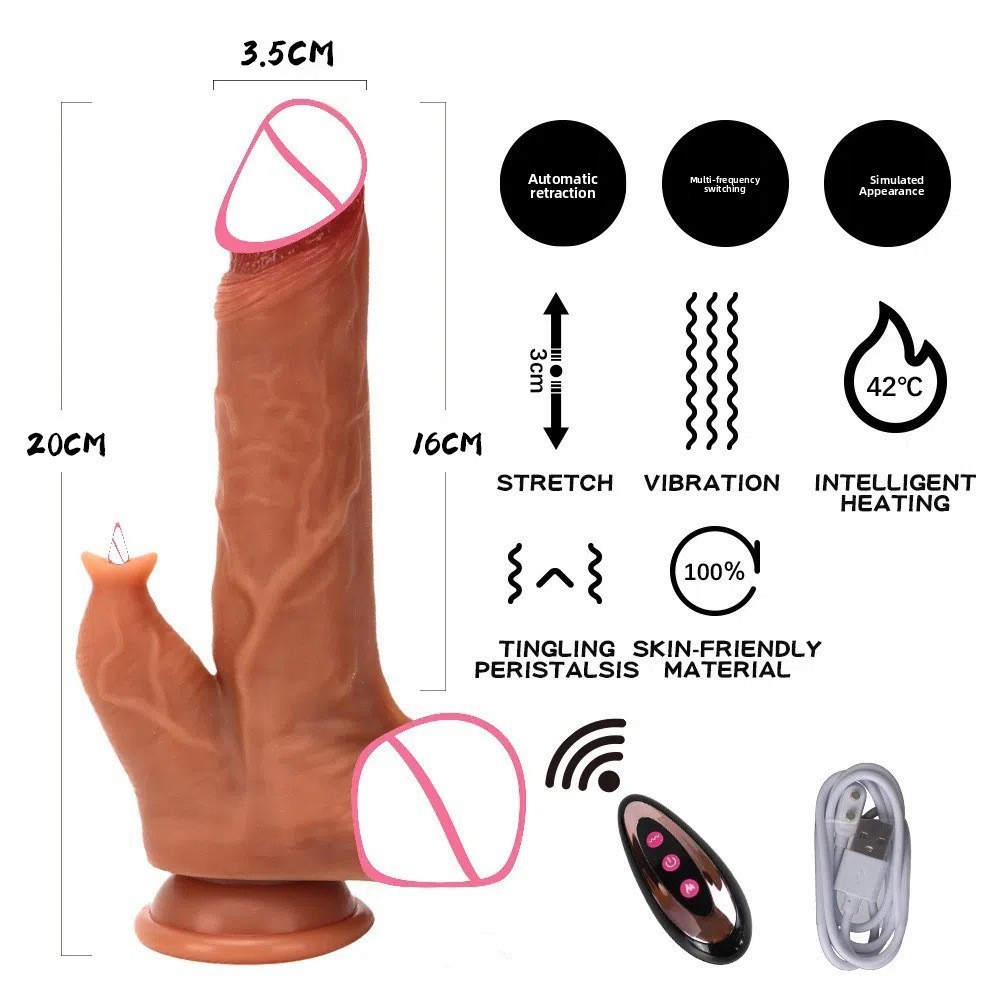 EvoBurst Realistic Dildo Vibrator