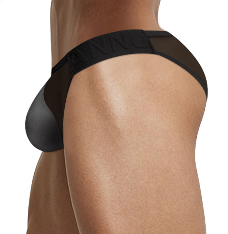 Hot Men's Briefs, Low Waist Chinese Style See-Through Underwear AD780