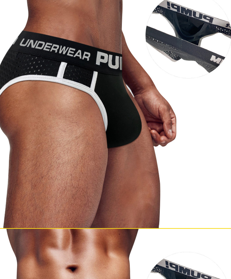 New Men's Briefs, Sexy Separate Pouch Support, Youth Triangle Underwear