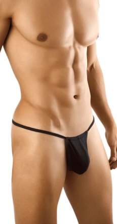 Men's Low Waist Ice Silk Thongs, One-Piece Comfort Sexy G-String Underwear for Men