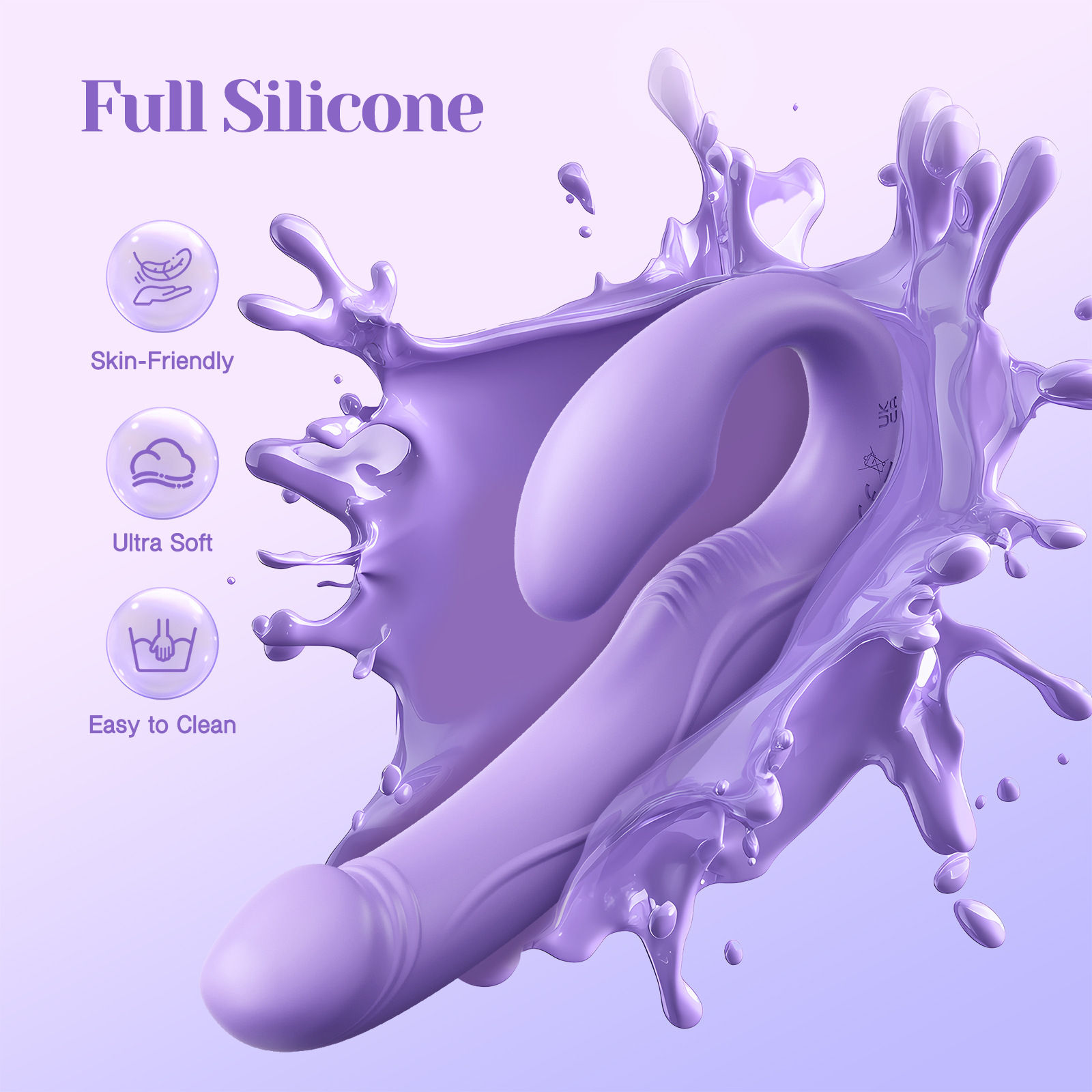Cushify G-Spot & Clitoral Vibrator with Dual Stimulation