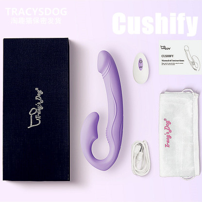 Cushify G-Spot & Clitoral Vibrator with Dual Stimulation