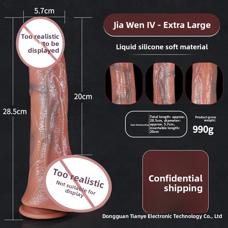 Lifelike Silicone Dildo