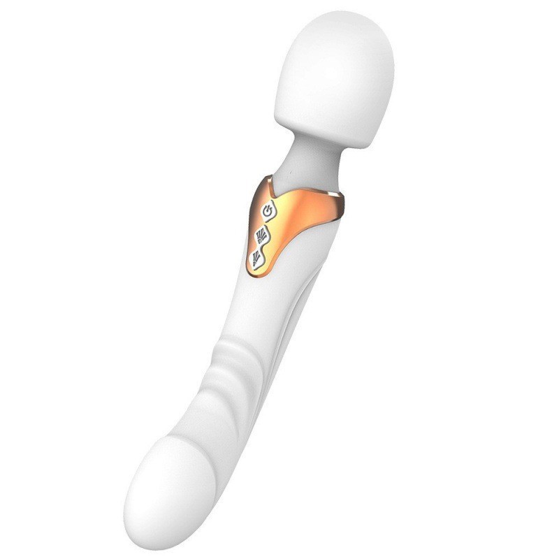 Women's dual-head strong vibration AV vibrator, female G-spot masturbation massage toy, wholesale products, foreign trade cross-border hot item