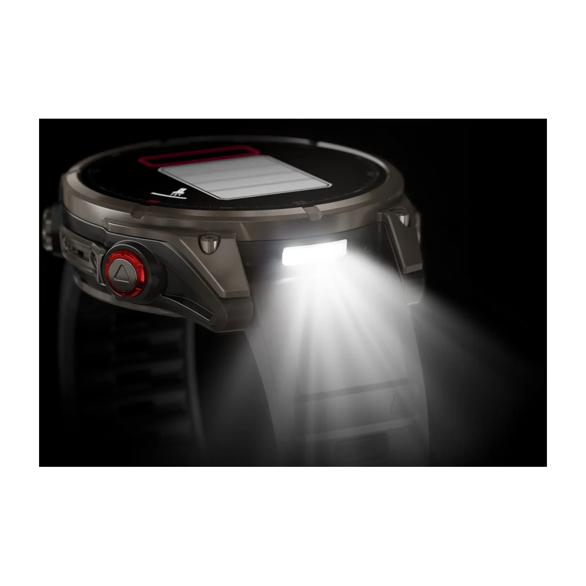 fēnix® 8 Pro – 47 mm, AMOLED Sapphire, Titanium se silikonovým řemínkem Graphite/Black  Kód Produktu010-03198-11