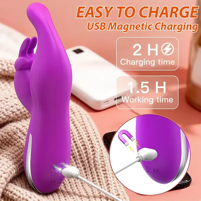 Purple Rabbit Dual Vibrator