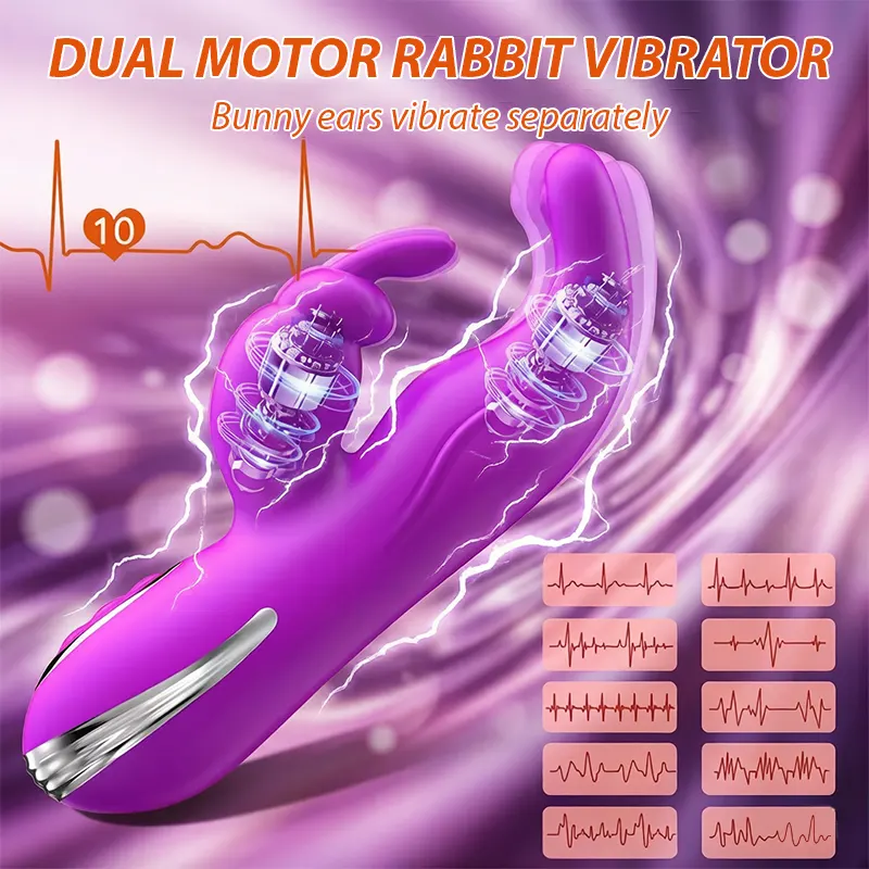 Purple Rabbit Dual Vibrator