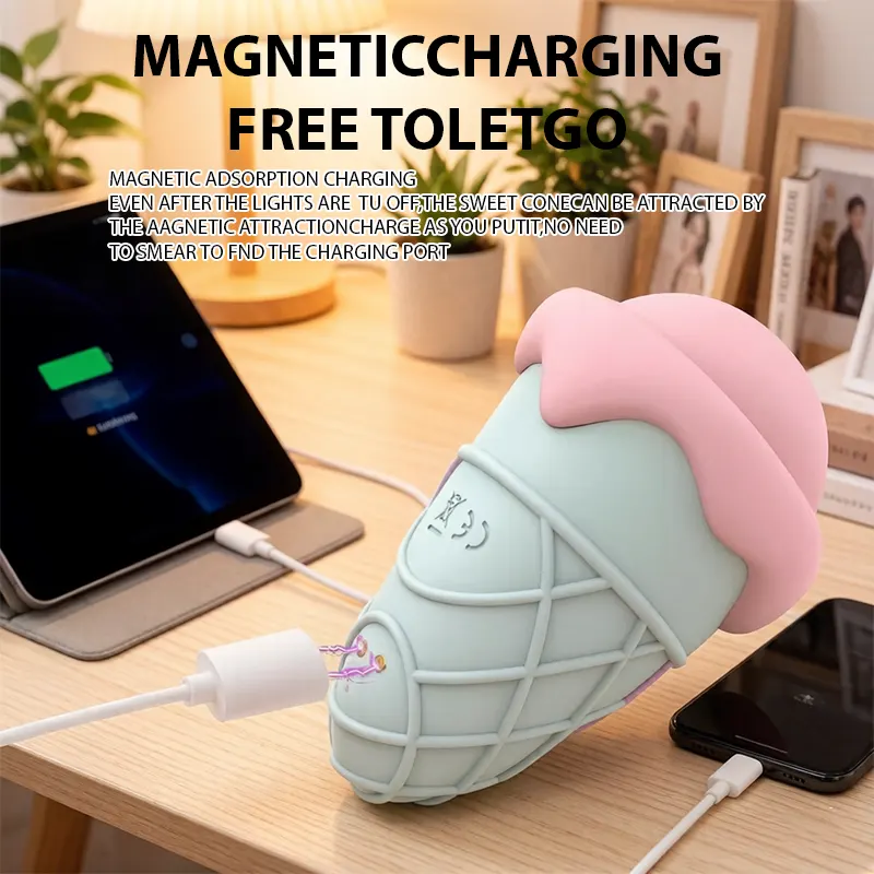 Ice Cream Triple-Stim Vibrator