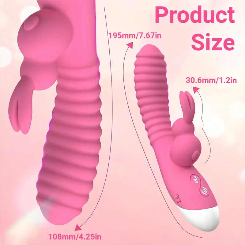 Pink Rabbit Dual Motor Vibrator
