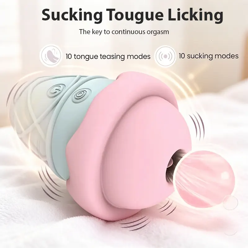 Ice Cream Triple-Stim Vibrator