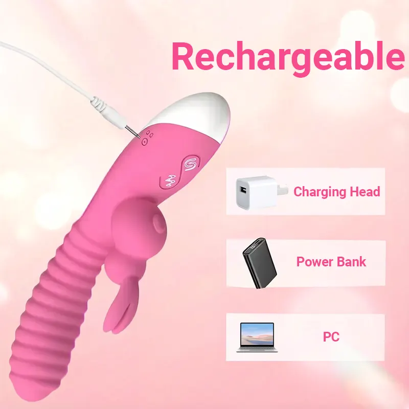 Pink Rabbit Dual Motor Vibrator