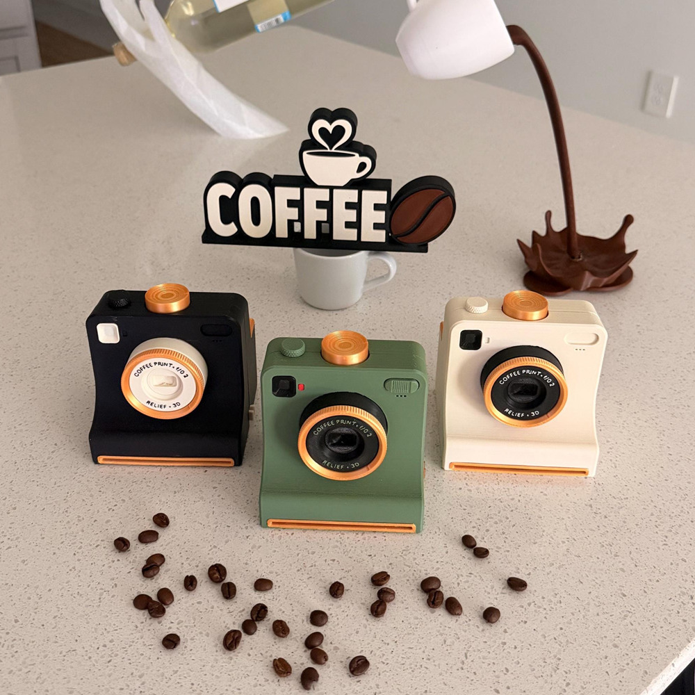 Coffee Art Stamp Camera