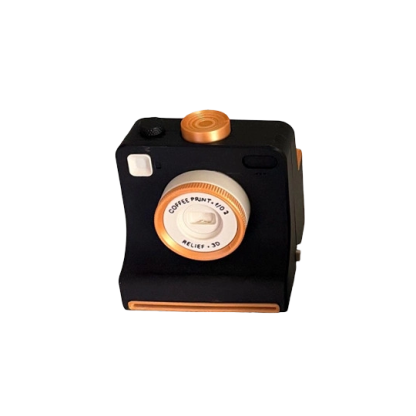 Coffee Art Stamp Camera One Click Latte Art Maker, Cinnamon Foam Art Tool, Coffee Lover Gift