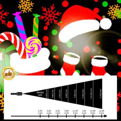 Christmas & Holiday Projector Light