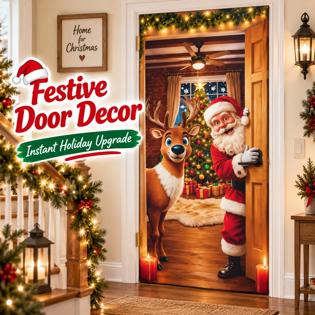 Christmas Door Cover