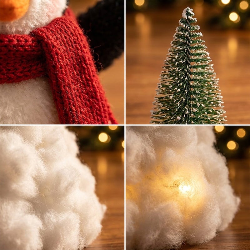 Penguin Christmas Stair Snow Decoration