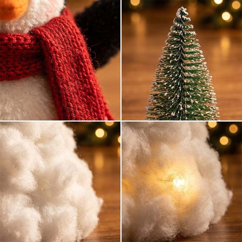 Penguin Christmas Stair Snow Decoration