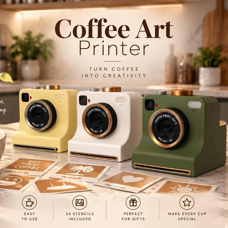 Coffee Art Stamp Camera