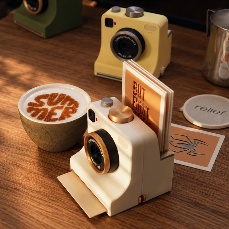 Coffee Art Stamp Camera