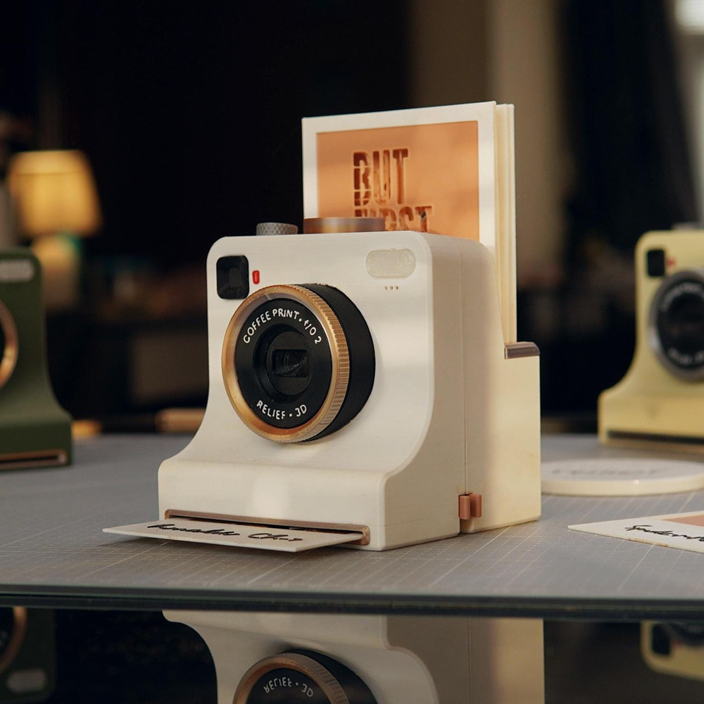 Coffee Art Stamp Camera
